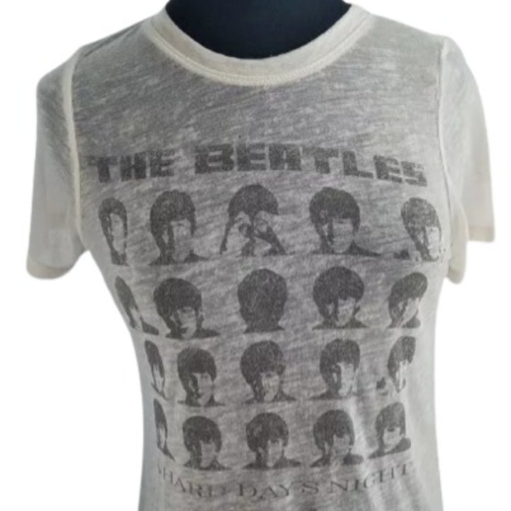 Beatles "A Hard Day's Night" T shirt XS